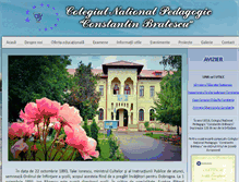 Tablet Screenshot of colegium.ro